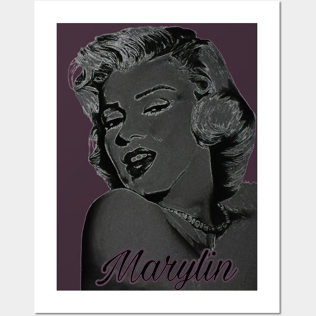 Marylin Carbon Print Wall Art by TheWay